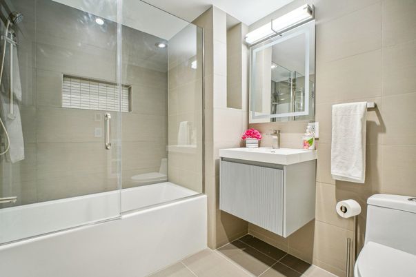Bathroom, Glass Shower, Interior