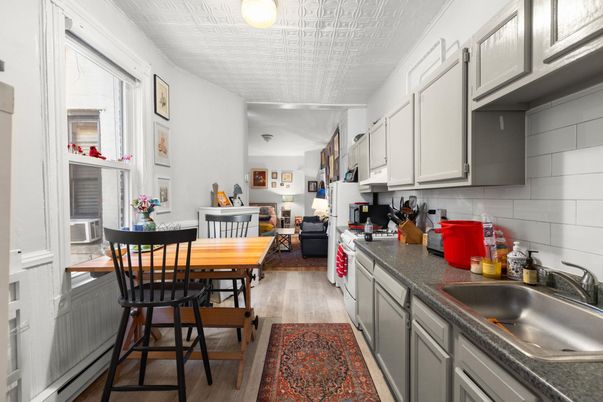 Dining room, Interior, Kitchen, Wood Texture Flooring