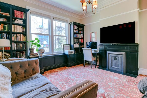 Chandelier, Home Office, Interior