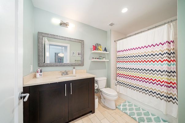Bathroom, Interior, Recessed Lighting