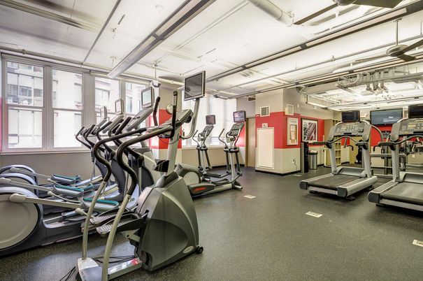 Fitness Equipment, Gym, Interior