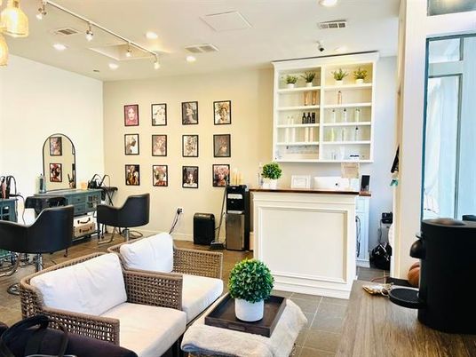 Home Office, Interior, Pendant Lights, Recessed Lighting, Wood Texture Flooring