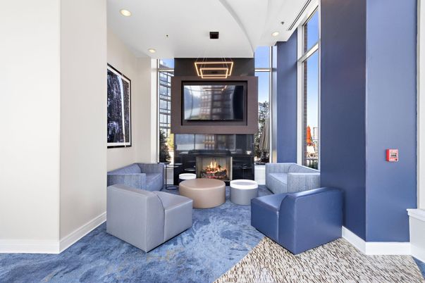 Fireplace, Interior, Living room, Recessed Lighting