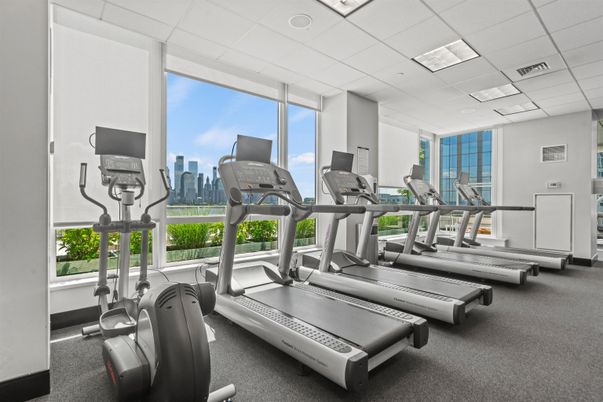 Fitness Equipment, Gym, Interior