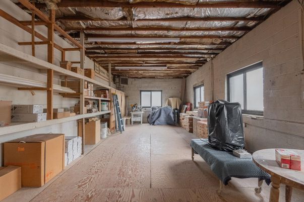 Interior, Stone Walls, Wooden Beams