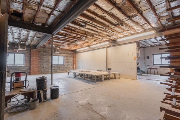 Interior, Stone Walls, Wooden Beams