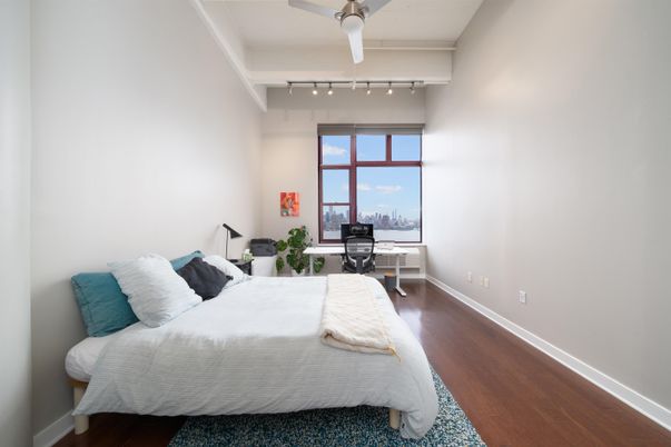 Bedroom, Home Office, Interior, Wood Texture Flooring