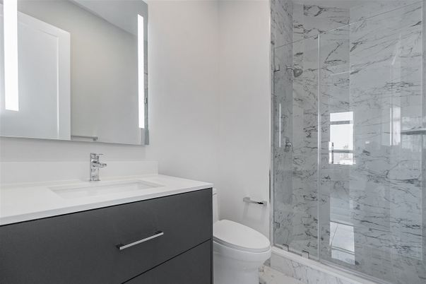 Bathroom, Glass Shower, Interior, Marble, Marble Walls