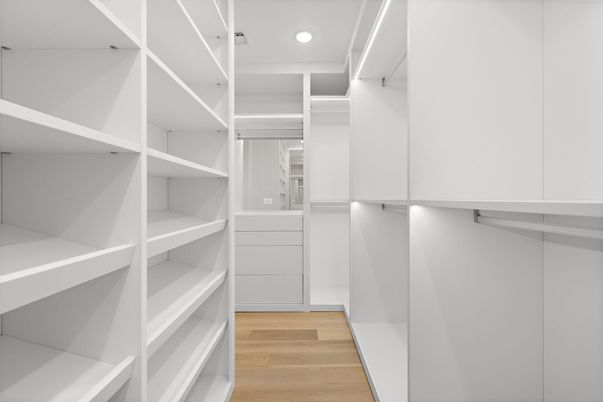 Interior, Recessed Lighting, Walk-in Closets, Wood Texture Flooring
