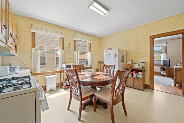 Dining room, Interior, Kitchen