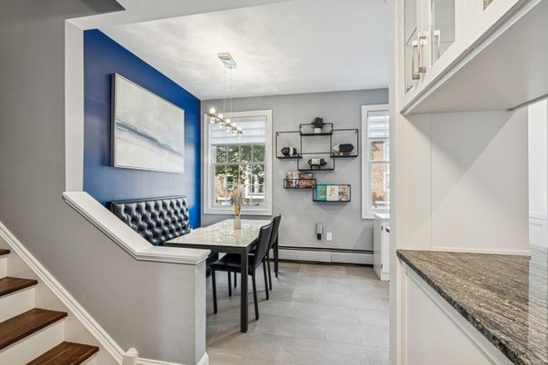 Dining room, Interior, Pendant Lights