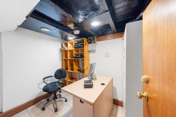 Home Office, Interior, Recessed Lighting