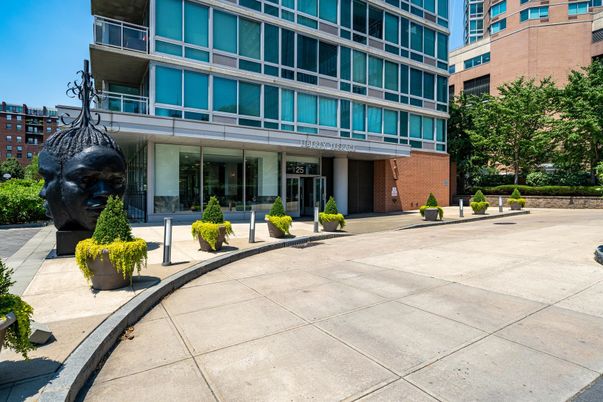 Exterior, Facade, Condo Building