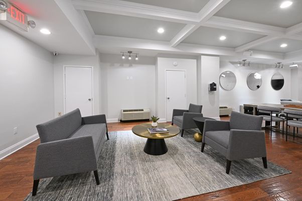 Dining room, Interior, Living room, Recessed Lighting, Wood Texture Flooring