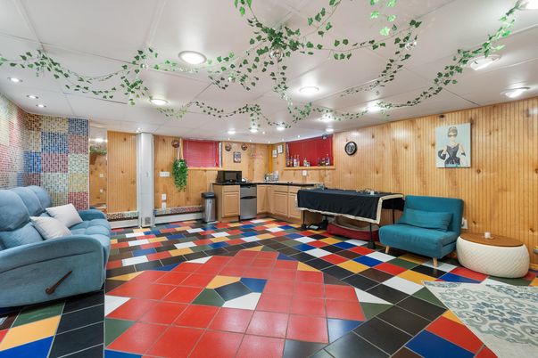 Interior, Recessed Lighting, Wooden Walls