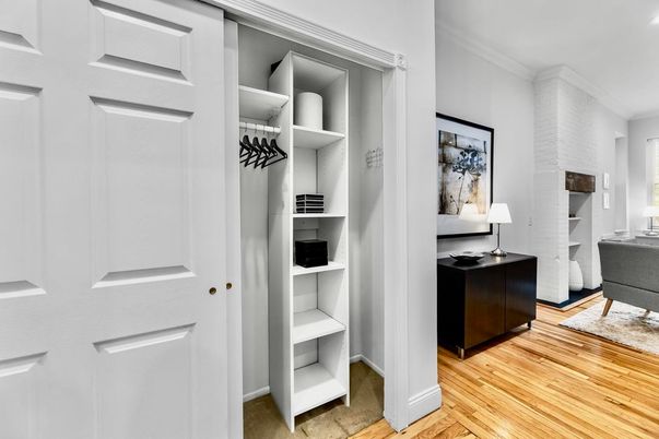 Interior, Walk-in Closets, Wood Texture Flooring