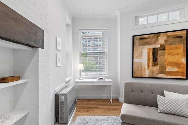 Interior, Stone Walls, Wood Texture Flooring