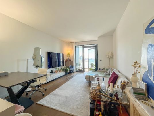 Home Office, Interior, Living room, Water