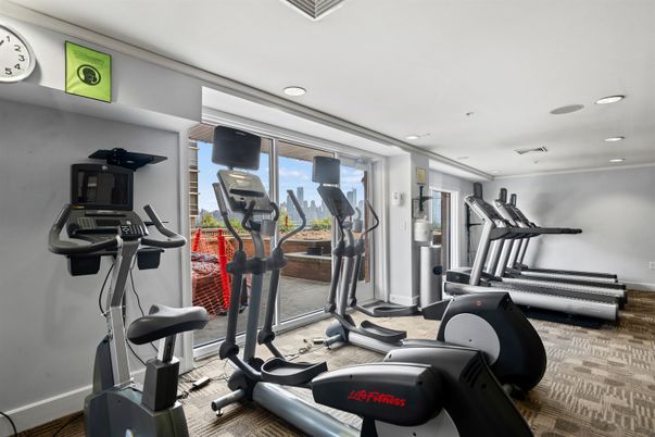 Fitness Equipment, Interior, Recessed Lighting