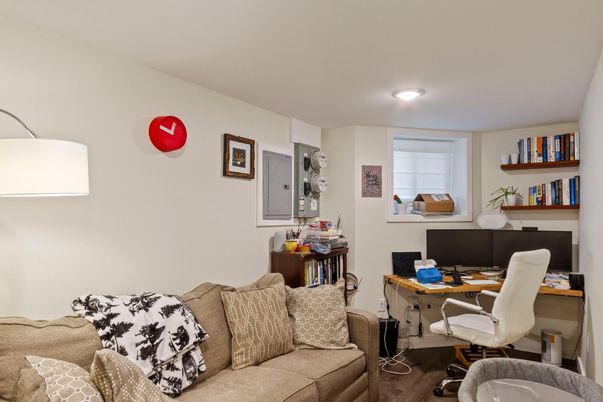 Home Office, Interior, Recessed Lighting
