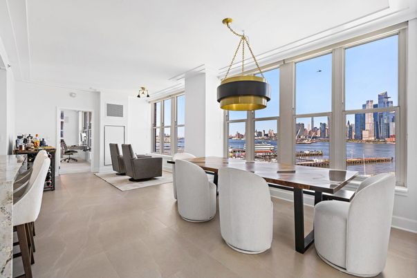Dining room, Interior, Living room, Pendant Lights, Water