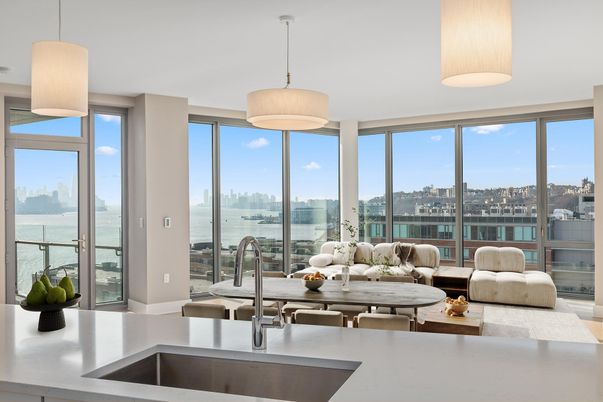 Interior, Kitchen, Living room, Pendant Lights, Water