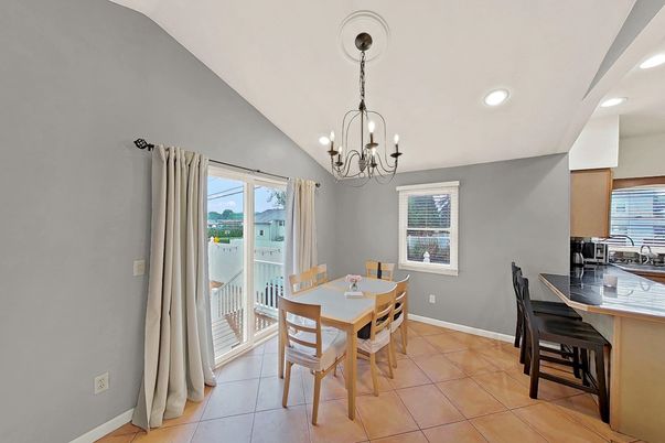 Chandelier, Dining room, Interior, Recessed Lighting