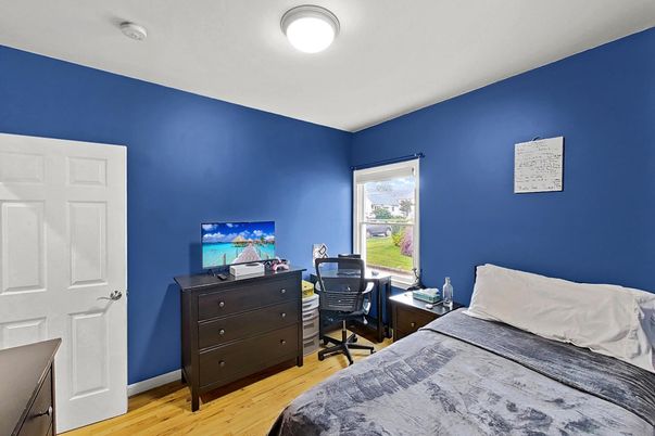 Bedroom, Home Office, Interior, Wood Texture Flooring