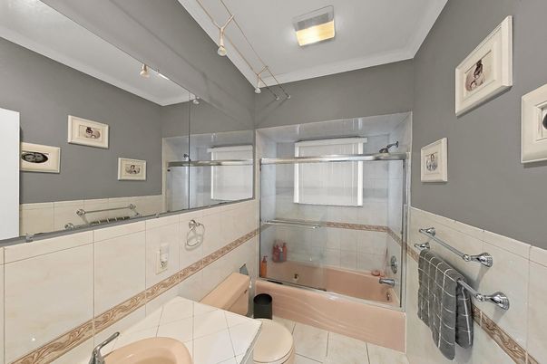 Bathroom, Glass Shower, Interior, Tile Countertops