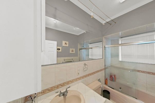 Bathroom, Glass Shower, Interior, Tile Countertops