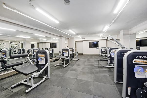 Fitness Equipment, Gym, Interior