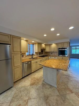 Interior, Kitchen, Recessed Lighting, Stainless Steel Appliances