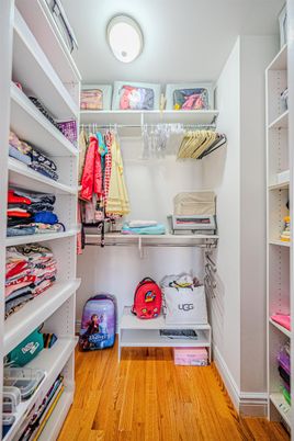 Interior, Walk-in Closets, Wood Texture Flooring