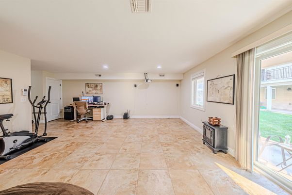 Home Office, Interior, Recessed Lighting