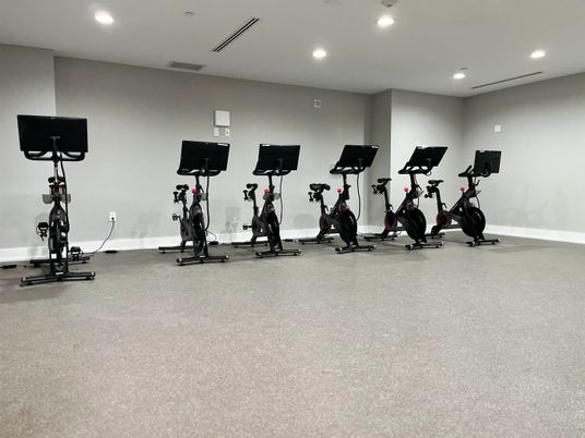 Fitness Equipment, Interior, Recessed Lighting