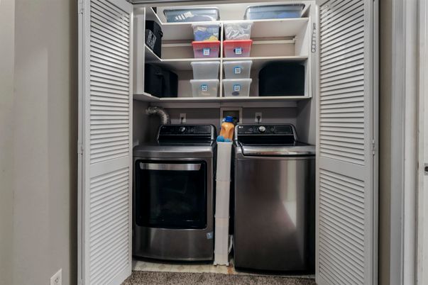 Interior, Utility Closets, Washer
