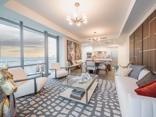 Interior, Living room, Pendant Lights, Recessed Lighting, Water