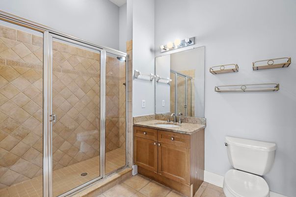 Bathroom, Glass Shower, Interior