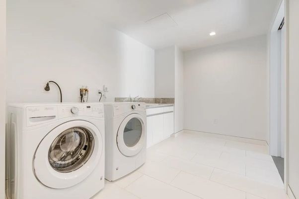 Interior, Recessed Lighting, Washer