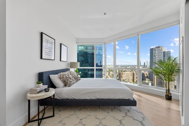Bedroom, Interior, Water, Wood Texture Flooring