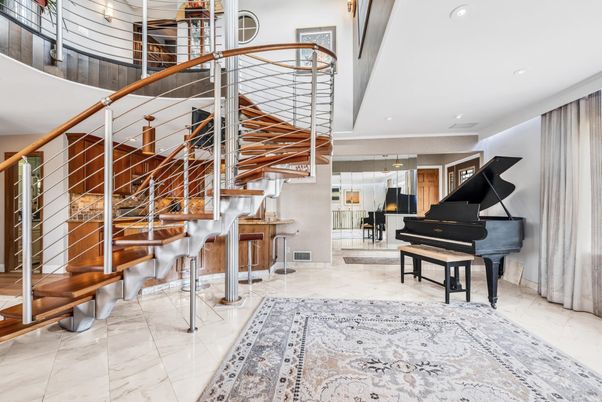 Interior, Marble, Piano, Recessed Lighting