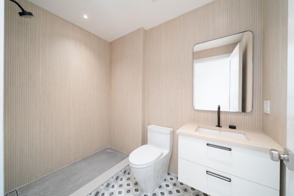 Bathroom, Interior, Recessed Lighting