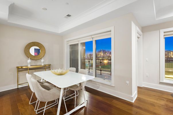 Dining room, Interior, Wood Texture Flooring