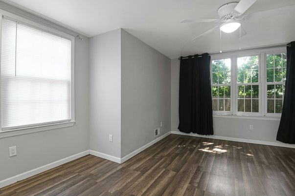 Empty room, Interior, Wood Texture Flooring