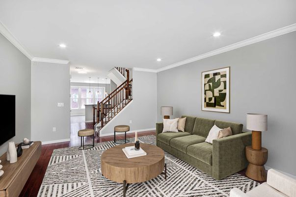 Interior, Living room, Pendant Lights, Recessed Lighting