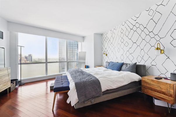 Bedroom, Interior, Water, Wood Texture Flooring