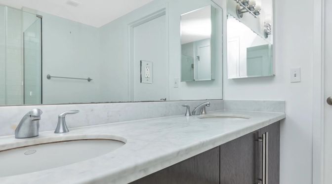 Bathroom, Dual Sink Vanities, Interior
