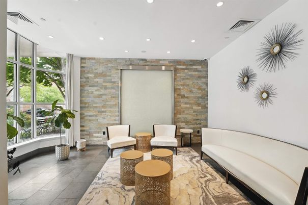 Interior, Recessed Lighting, Stone Walls