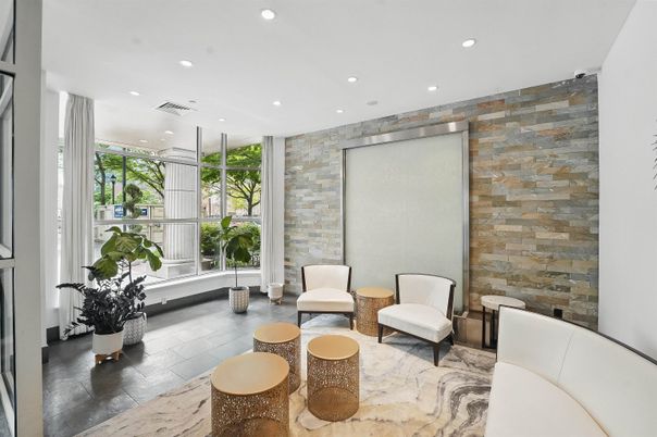 Interior, Recessed Lighting, Stone Walls