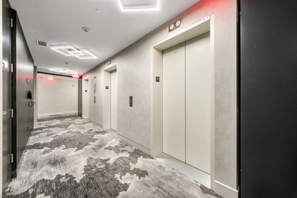 Elevator, Interior, Recessed Lighting